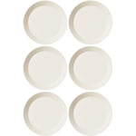 Iittala Teema -lautanen, 23 cm, valkoinen, 6 kpl