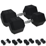 Urban Fitness PRO Hex Dumbbell - Rubber Coated (Pair)