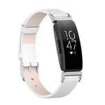 Läderarmband Fitbit Inspire/Inspire HR/Inspire 2 Vit