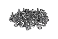 StarTech.com PC Mounting Computer Screws M3 x 1/4in Long Standoff - Screw kit - 0.2 in (pack of 50) - SCREWM3 - skruvsats