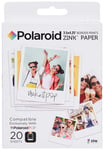 Polaroid ZINK Zero-Ink valokuvapaperi 3" x 4" (20 kpl)