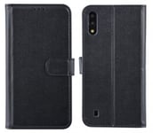 Plånboksfodral Samsung Galaxy M20 Svart Med Ställ