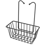 Blandarhylla 160 c/c, 1 korg, svart