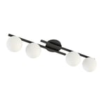 Emibig Lighting - Kairo 87cm - Takplafond - Svart/Vit