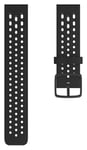 Polar Vantage M2 silikonarmband svart/grå 22 mm storlek S-L 910110566