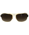 Ray-Ban Womens Sunglasses 3522 001/13 Gold Brown Gradient Metal - One Size