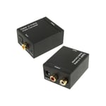 Jamais utilise] Garpex Convertisseur audio numérique optique vers analogique - Coaxial - spdif - dac - D2A - Convertisseur audio numérique optique
