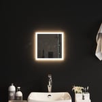 Miroir lumineux de salle de bain à led Style baroque - 30x30 cm BV443455