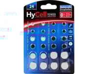 Hycell Knappcellssats, Vardera 2X Ag 1, Ag 3, Ag 4, Ag 4, 5 Ag, Ag 8, Ag 10, Ag 12, Ag 13 Och Vardera 2X Cr 1620, Cr 2016 Cr 2025 Cr 2032