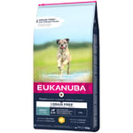 Eukanuba-koiranruoka erikoishintaan! - 12 kg Grain Free Adult Small / Medium Breed kana