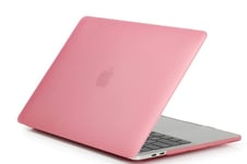 "Frostet hårdplastskal til MacBook 15.4"" Pro A1707/A1990, Rosa"