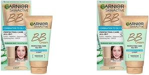 Garnier Oil-Free Perfecting All-In-1 BB Cream, Shade Light, Tinted Moisturiser S