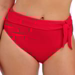 Fantasie Ottawa High Waist Bikini Brief Röd XX-Large Dam
