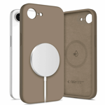 Tech-Protect iPhone 16e Mobilskal Magsafe Liquid Silikon - Brun