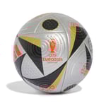 adidas Fotboll Fussballliebe Pro Euro 2024 Final Matchboll - Silver/guld/svart, storlek Ball SZ. 5