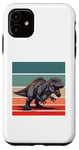 Coque pour iPhone 11 Tyrannosaure Rex paléontologue Dinosaure rugissant Indominus