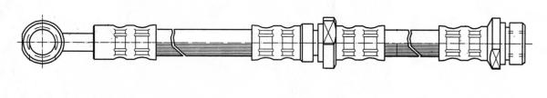 Bromsslang - Subaru - Outback, Legacy, Impreza