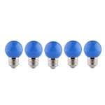 TUANTALL Colour Changing Light Bulb Coloured Light Bulbs Light Bulbs Screw In Candle Led Light Bulbs E27 Light Bulb Led Screw Light Bulb Led Candle Light Bulbs Candle Light Bulbs Screw 3w,blue