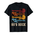80s Rock Band Guitar Cassette Tape Vintage 1980s Retro Music T-Shirt