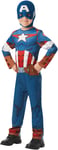 Marvel Avengers Kostume Captain America, 3-4 år