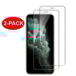 2st Härdat Glas iPhone XR - Skärmskydd Transparent