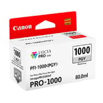 Canon Ink Lucia Pro PFI-1000 Photo Grey 80ml