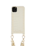 iDeal Statement Mobilhalsband iPhone 11 Pro Max / XS Max Beatstuds Cream Croco