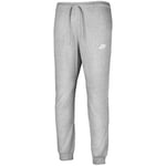 Nike Sportswear Men's Joggers , Dark Grey Heather/White, X-Small
