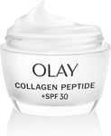 Olay Collagen Peptide 24 Moisturiser 50Ml, Face Cream with SPF 30 Protection + C