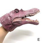 Dinosaur Hand Puppet Freely Deformed Animals Realistic Plastic E