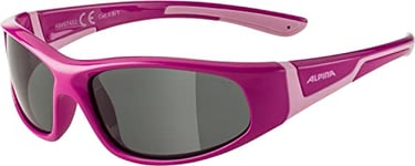 ALPINA Unisex - Children, FLEXXY JUNIOR C sunglasses, pink-rose gloss, One Size