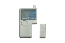 Intellinet 4-in-1 Cable Tester, RJ-11, RJ-45, USB and BNC, One Button Test - netværkstester