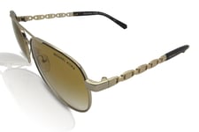 Michael Kors Sunglasses Women's San Juan MK1047 10146E Light Gold/Gold