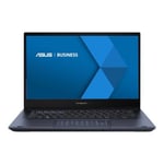 ASUS ExpertBook B5 Flip B5402FEA-KA0252X - Conception inclinable Intel Core i5 1155G7 / jusqu'à 4.5 GHz Win 11 Pro Carte graphique Iris Xe 16 Go RAM 512 SSD NVMe 14" écran tactile 1920 x 1080 (Full HD) Wi-Fi 6 noir étoilé clavier : AZERTY