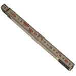 Måttstock 2 m Tol III Stabila
