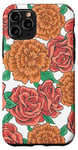 Coque pour iPhone 11 Pro Rose Garden Flower Rose corail clair Motif faon