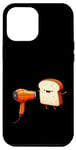 Coque pour iPhone 12 Pro Max Toast sec avec un sèche-cheveux