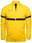 NIKE Men's Academy 21 Woven Track Training jacket, Tour Yellow/Black/Anthracite/Black, XXL UK