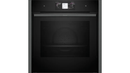 Neff B64FT53G0B N90 Slide and Hide Built-In Electric Single Oven Graphite