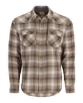Simms Santee Flannel Bayleaf/Sunglow Pane Ombre S