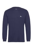 Ls Patch Logo Tee Navy Lee Jeans