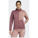 adidas Terrex Xperior Climawarm Light Fleece Hooded Jacket, storlek Large