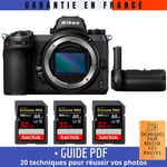 Nikon Z7 II + Grip Nikon MB-N11 + 3 SanDisk 32GB Extreme PRO UHS-II SDXC 300 MB/s + Guide PDF ""20 TECHNIQUES POUR RÉUSSIR VOS PHOTOS