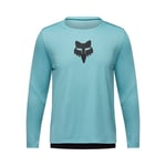 Fox YTH RANGER LS JERSEY FOX HEAD VINTAGE WASH - Mtbkläder