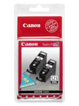 Canon PGI-525PGBK, Svart, Twin Pack, 2x323 sidor