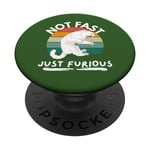 Angry Cat Not Fast Just Furious PopSockets Swappable PopGrip