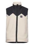 Pile Fleece Vest Sport Sweat-shirts & Hoodies Fleeces & Midlayers Beige Mountain Works