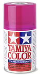 TAMIYA 86040 PS-40 Translucent Rose Red Polyc. 100ml Spray Paint for Plastic and RC Craft Accessories, Spray Paints for Model Making