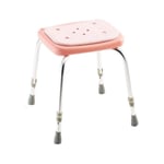 qazxsw bath stool Bathing Chair Shower Chair with Pink Seat
