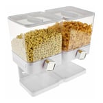 Flingbehållare - Double Cornflakes Dispenser - Vit